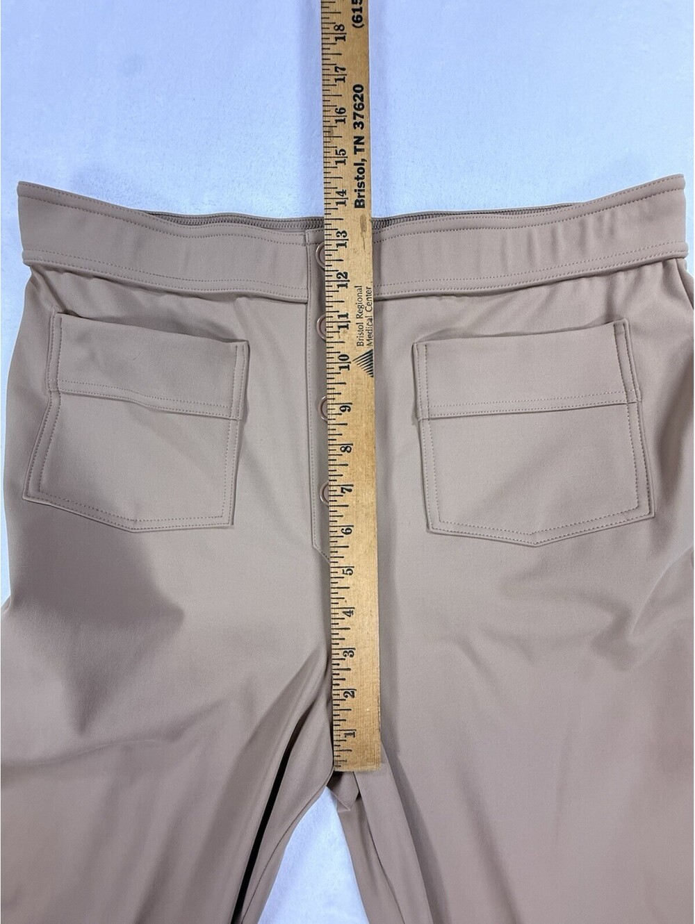 Halara Brown Large DayStretch High Waisted Pockets Straight Leg Casual Pants - Picture 12 of 14